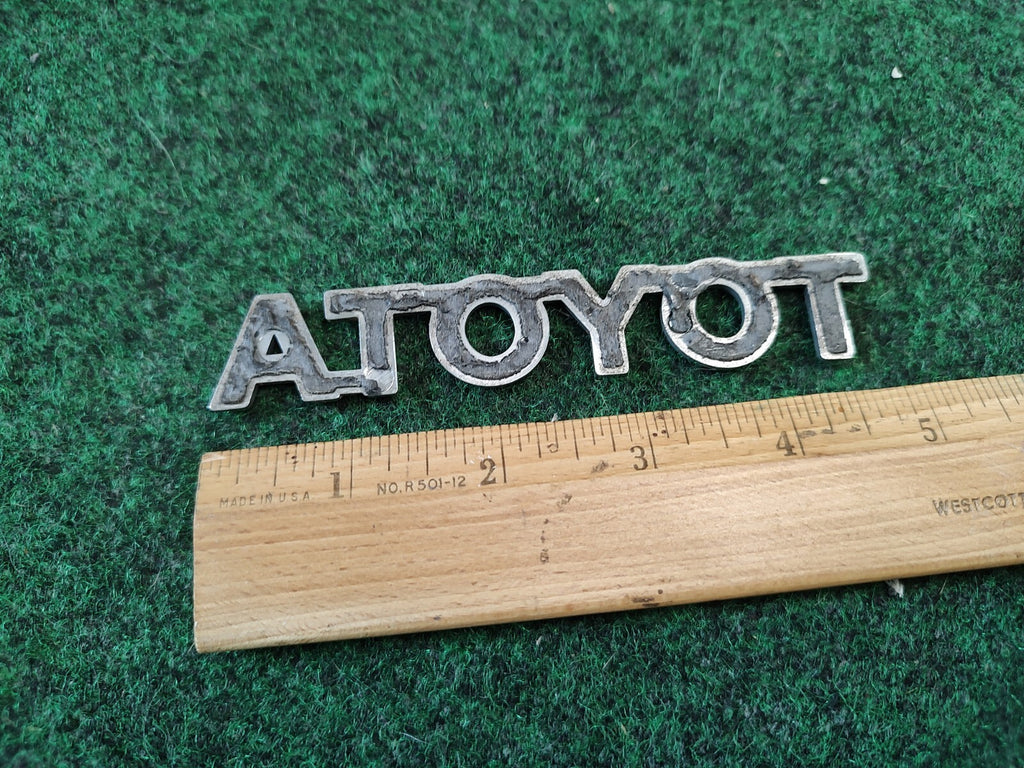 2003-2008 Toyota Matrix Liftgate Emblem Logo OEM 75441-02070 Trunk Rear 1S5