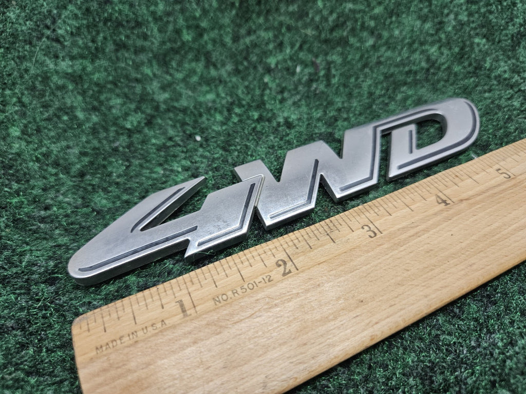 Ford 4WD 4 WD Wheel Drive Emblem 8L84-7843156-DA OEM Name Plate Badge GL1