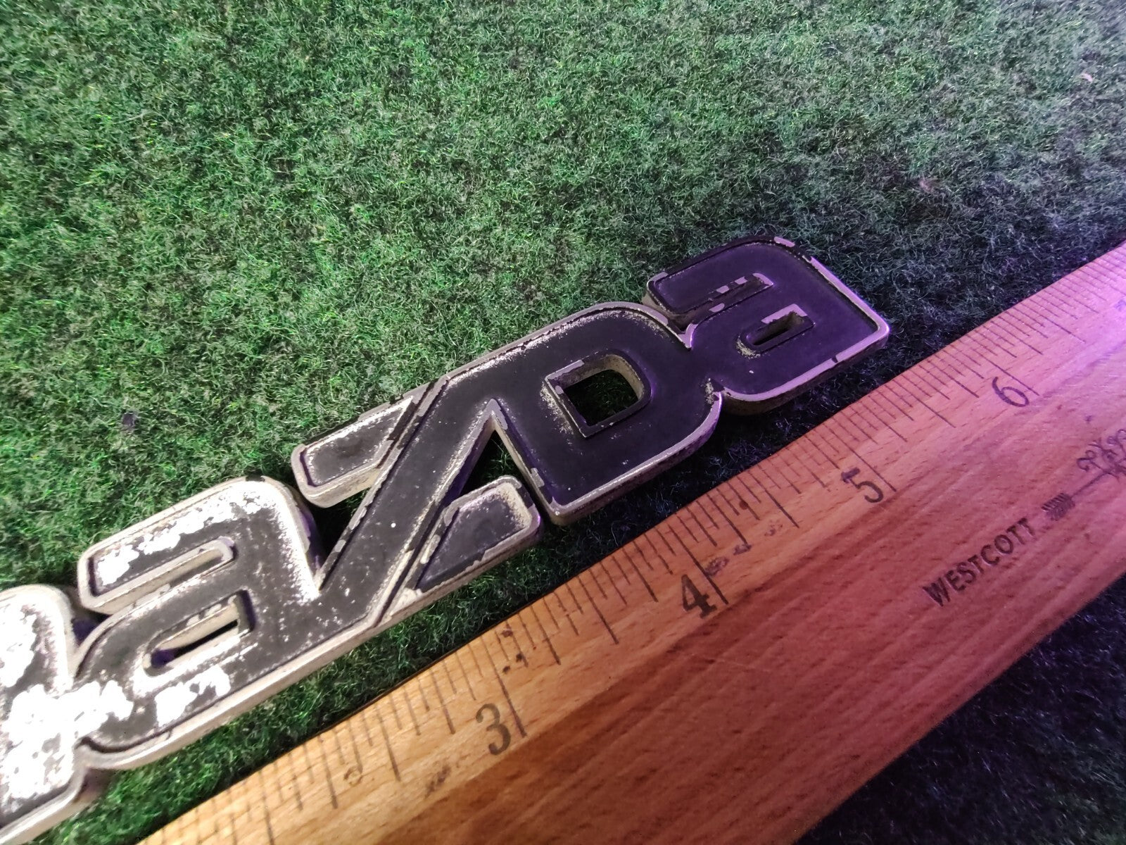 Mazda OEM Chrome Emblem Badge Logo Nameplate Name Plate ~5.75" 5S1