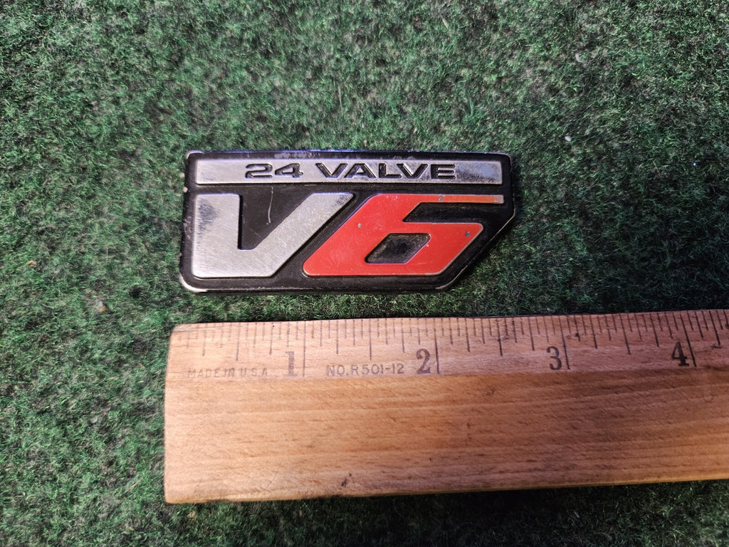 Honda OEM 1994-2002 Passport 24 Valve V6 Rear Emblem Badge Logo Name 5M1