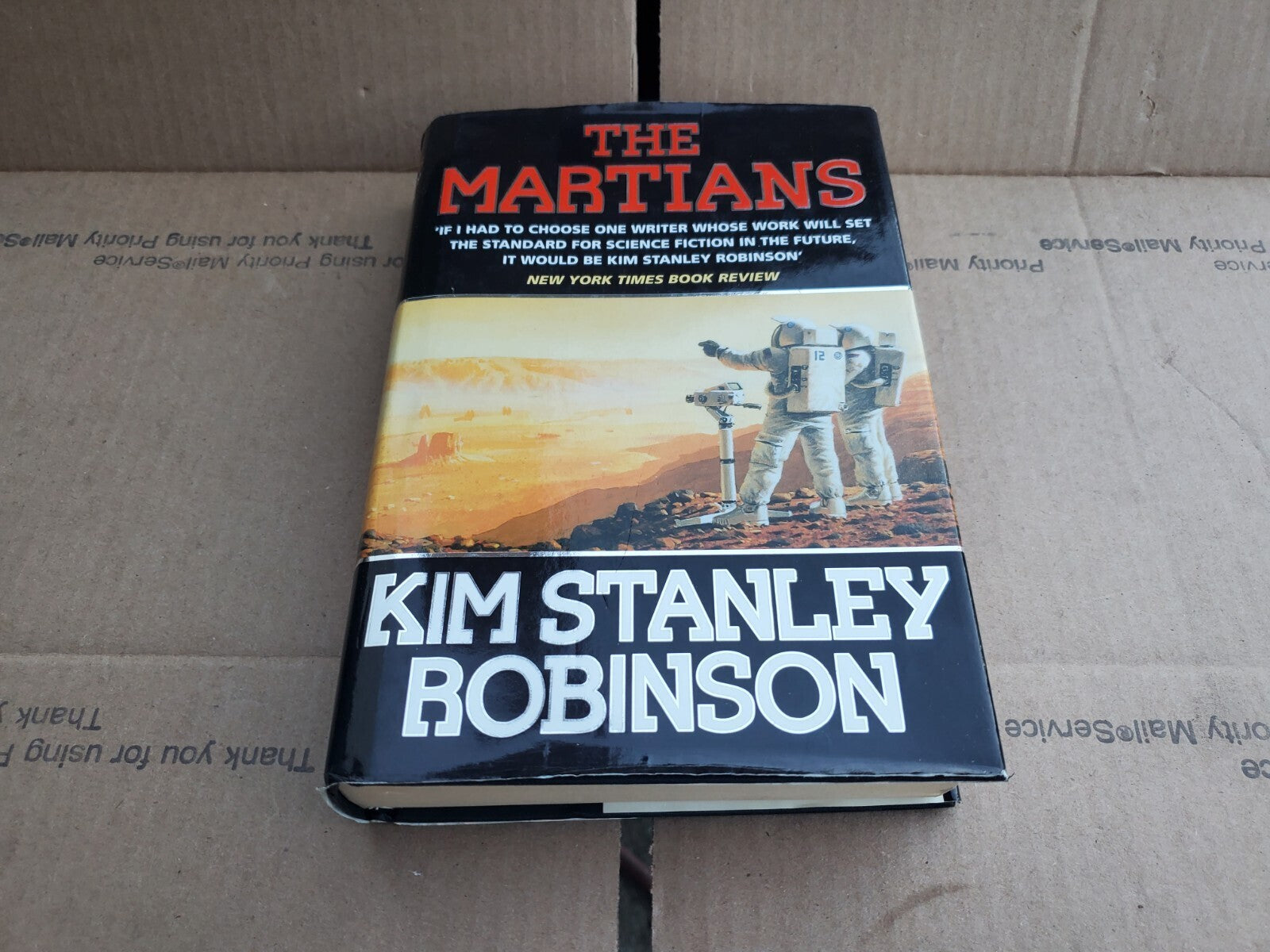 The Martians by Robinson, Kim Stanley Hardback Book The Fast Free Shipping B9