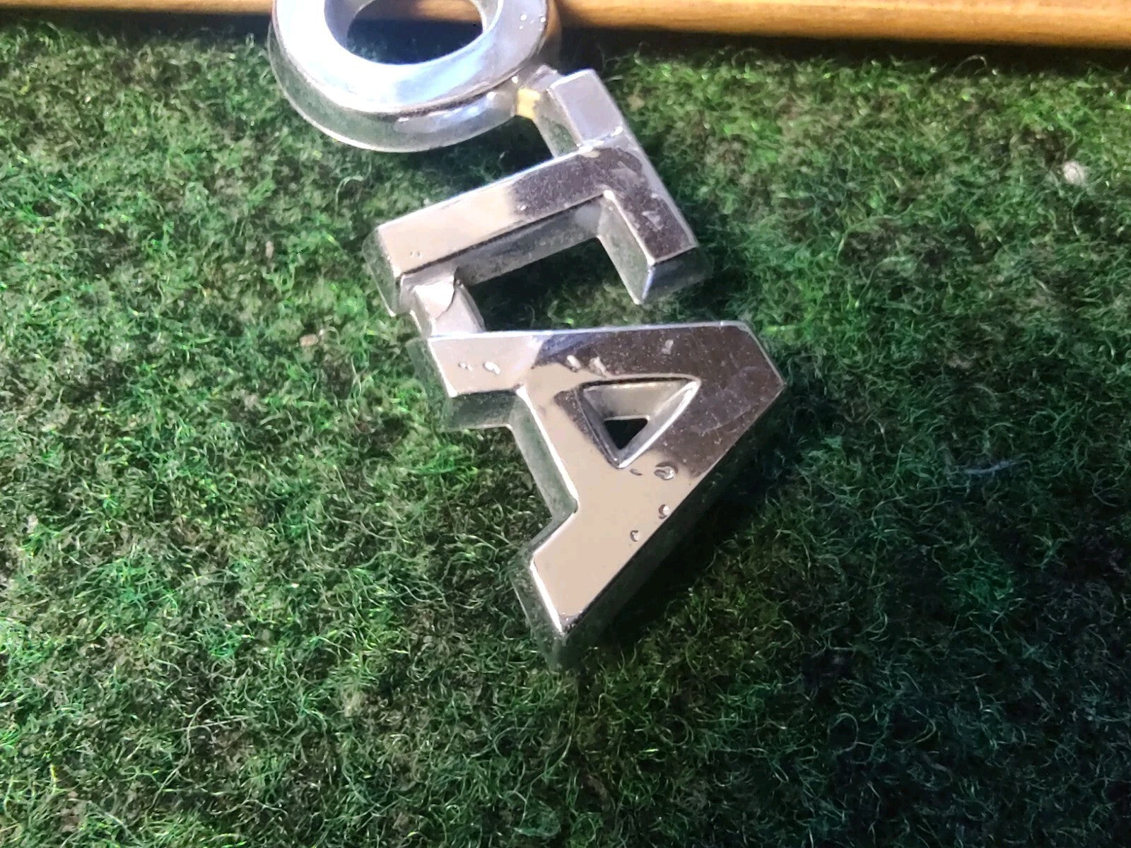 Toyota Rear Trunk Lid Emblem Name Plate Nameplate 4'' Inch Chrome OEM 4S3