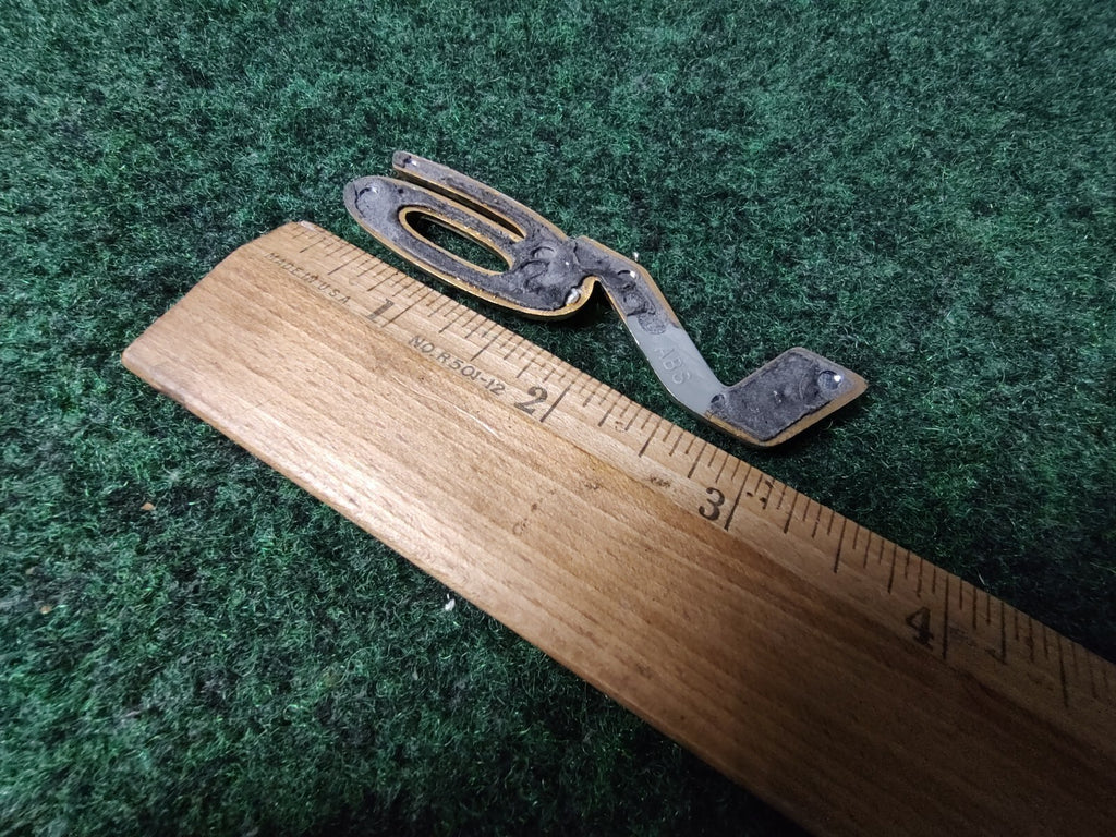 1999-2003 Toyota V6 Emblem Side Script Logo Badge Gold OEM 5S4