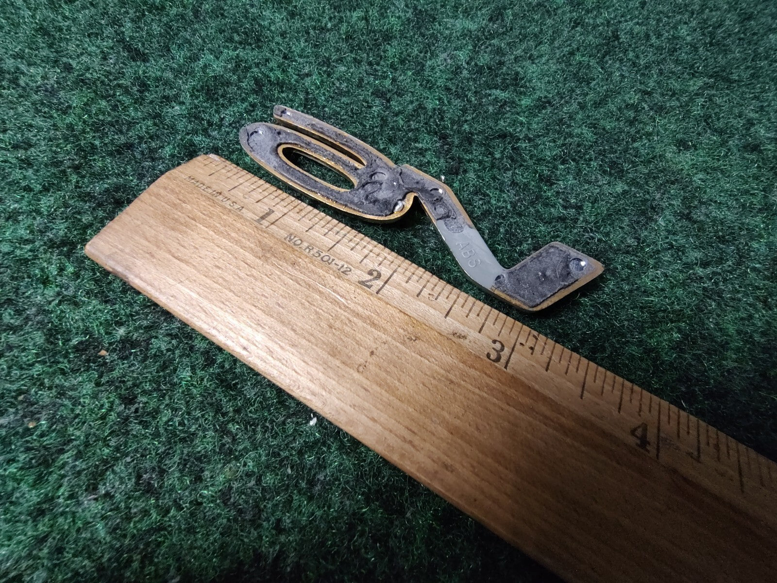 1999-2003 Toyota V6 Emblem Side Script Logo Badge Gold OEM 5S4