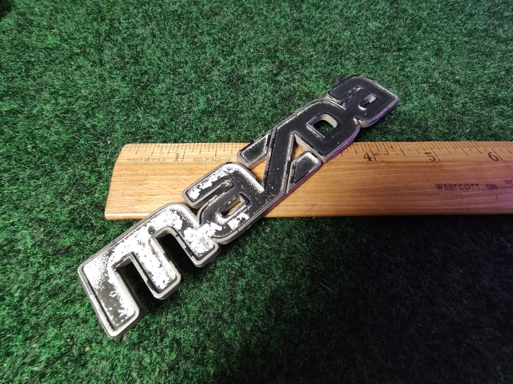 Mazda OEM Chrome Emblem Badge Logo Nameplate Name Plate ~5.75" 5S1