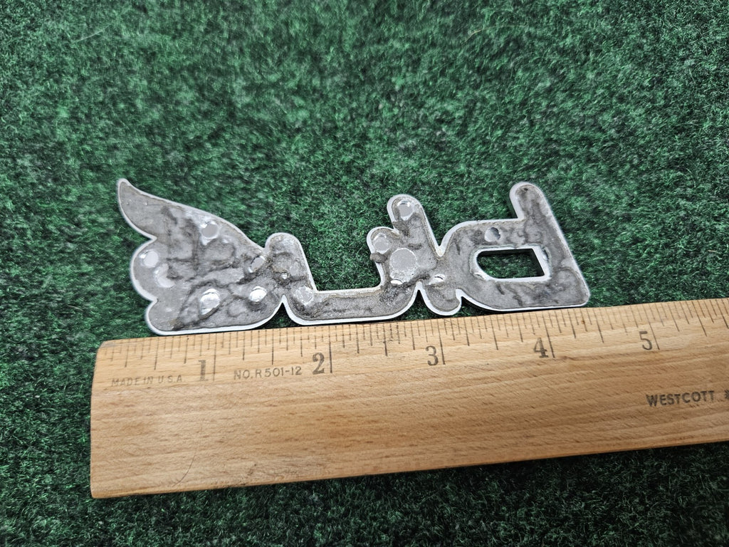 11 12 13 14 HYUNDAI SONATA HYBRID BLUE REAR LID EMBLEM LOGO BADGE SIGN OEM GL1