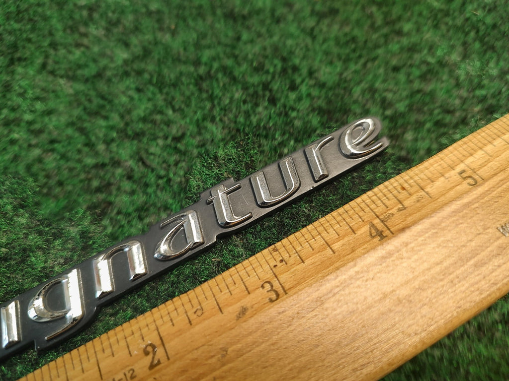 03-11 LINCOLN TOWN CAR SIGNATURE SIDE EMBLEM LOGO BADGE SIGN SYMBOL USED 4S3