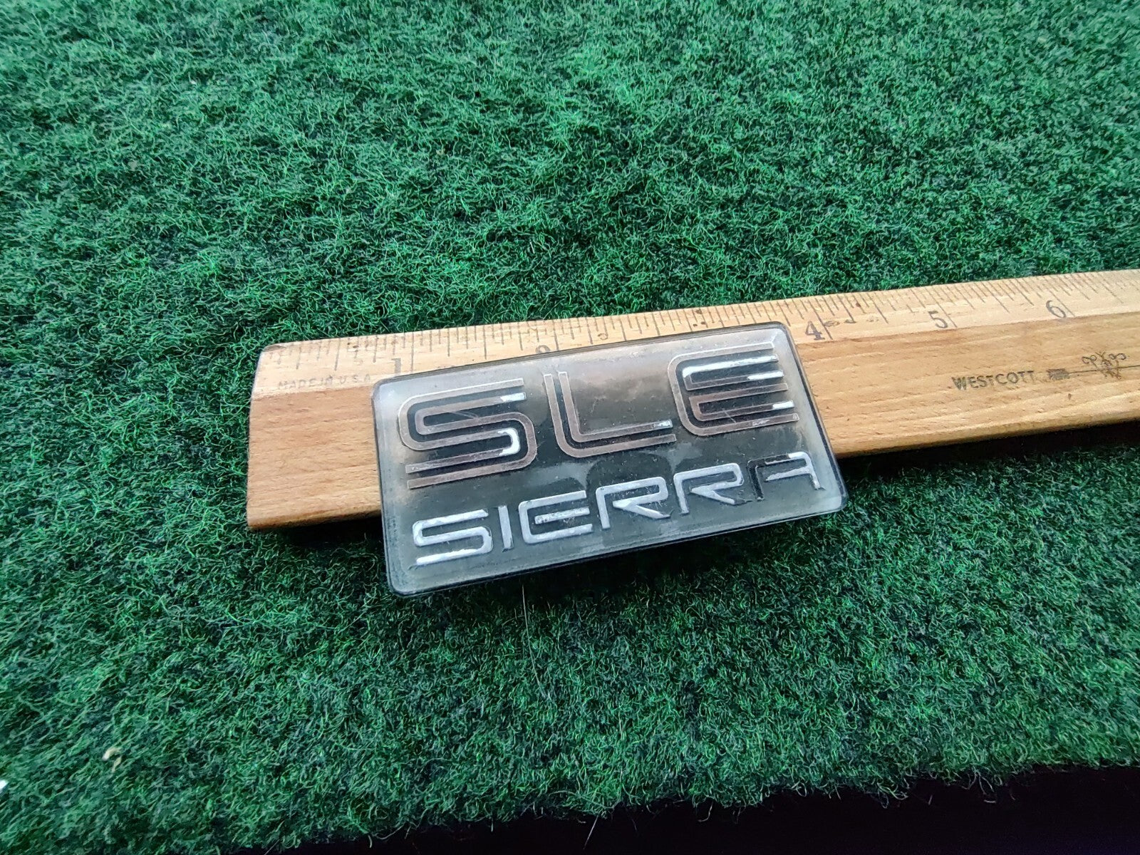 GMC SIERRA CHEVY TRUCK SLE EMBLEM LOGO BADGE SIGN SYMBOL OEM 5S3