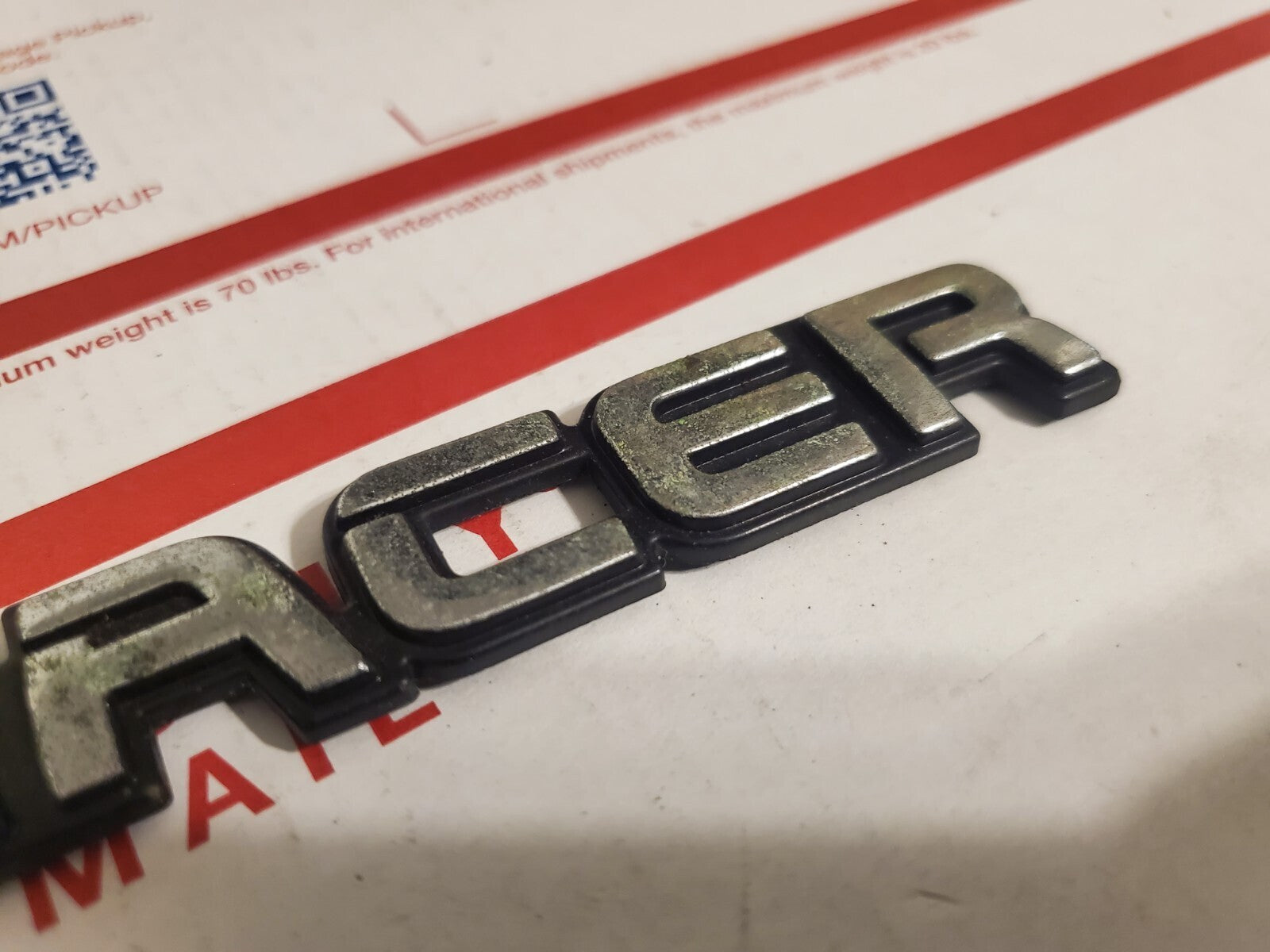 Mercury OEM 1991-1996 Tracer Rear Trunk Emblem Badge Logo Nameplate Insignia 4L9