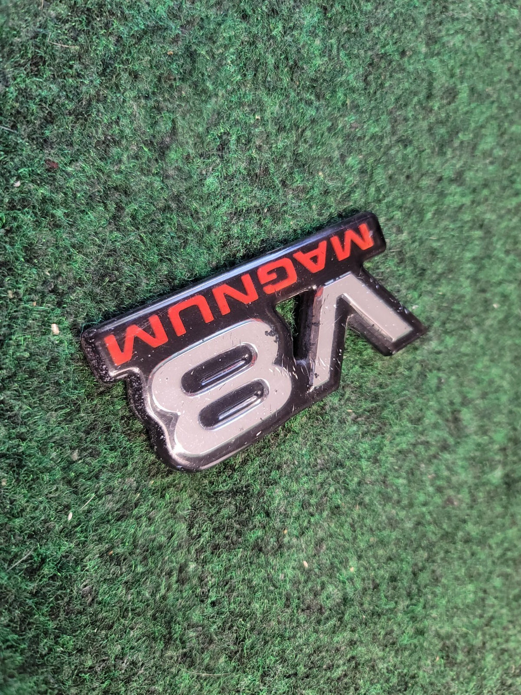 94 95 96 97 98 99 00 01 DODGE RAM V8 MAGNUM SIDE EMBLEM LOGO BADGE SIGN 7L1