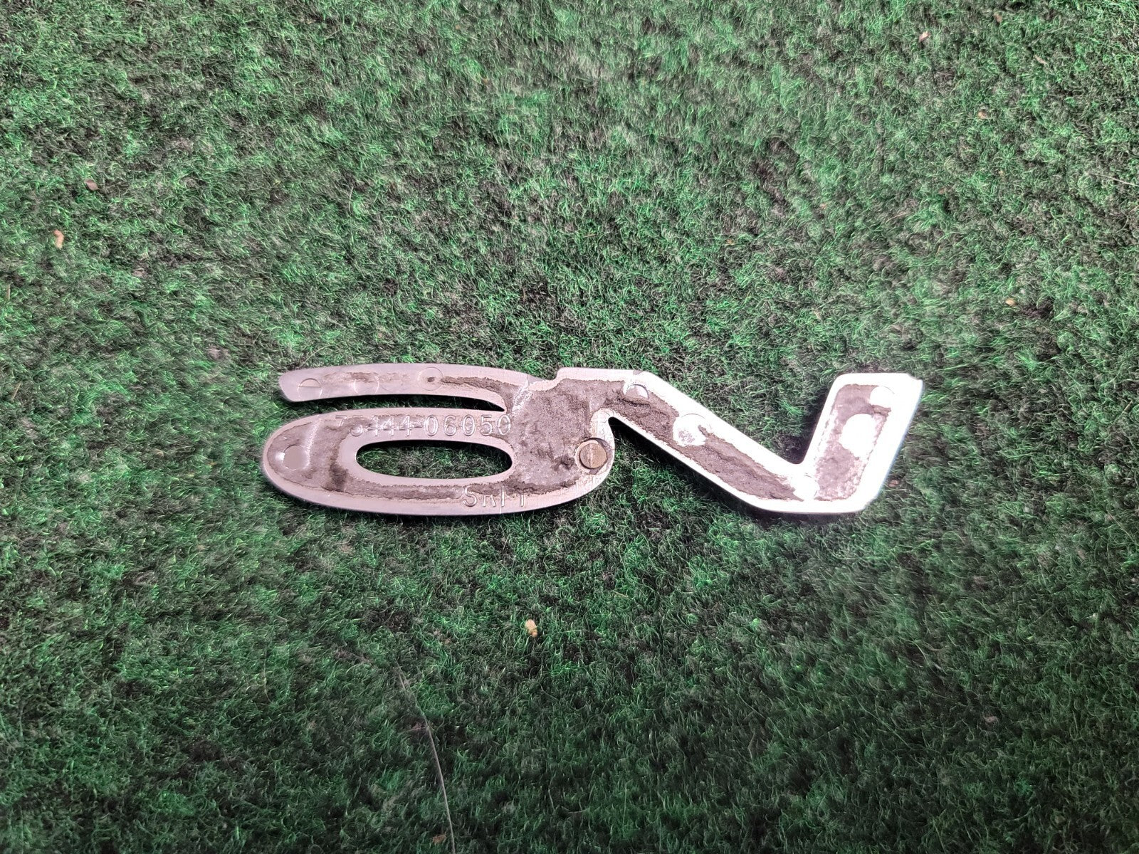 1999-2003 Toyota V6 Emblem Side Script Logo Badge Chrome OEM 1M7