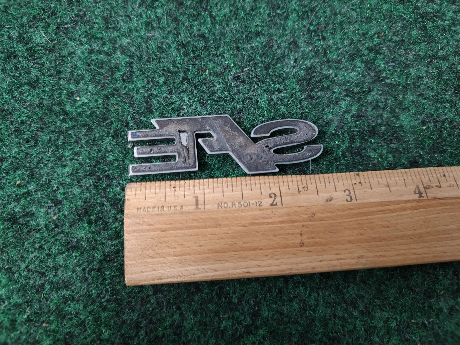 2011-2019 FORD FIESTA SFE REAR LETTERS CHROME EMBLEM LOGO BADGE SIGN 1M4