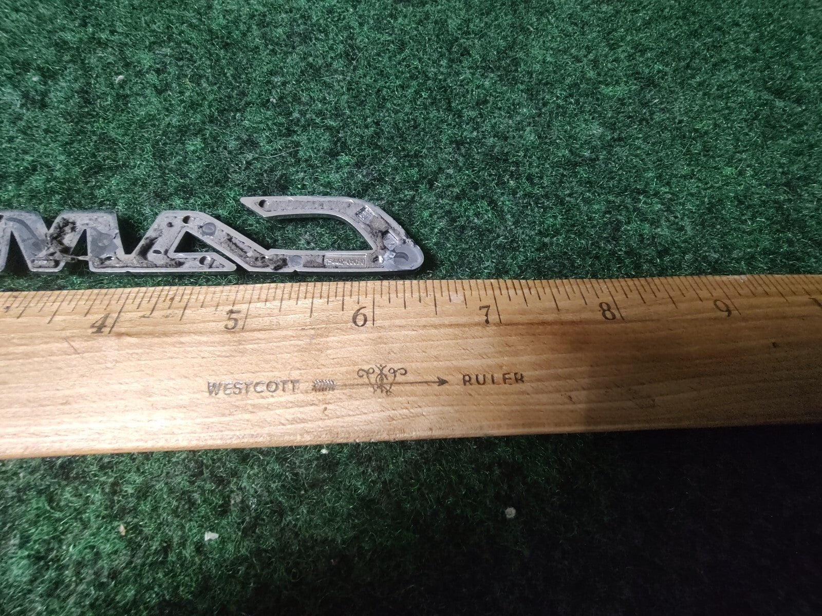2007-2011 Toyota Camry Rear Door Trunk Nameplate 75442-06050 OEM 4L4
