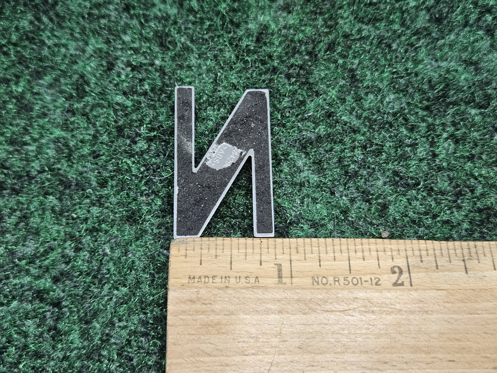 OEM "N" 3D Chrome Individual Letter Emblem Badge Logo Nameplate 7S8