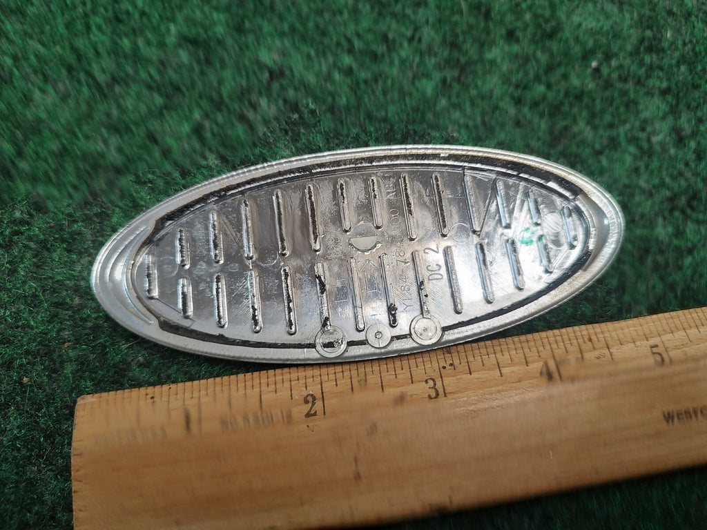 FORD Blue And Chrome Exterior Car Emblem Badge Nameplate OEM YL84-7843500-AB 3S7