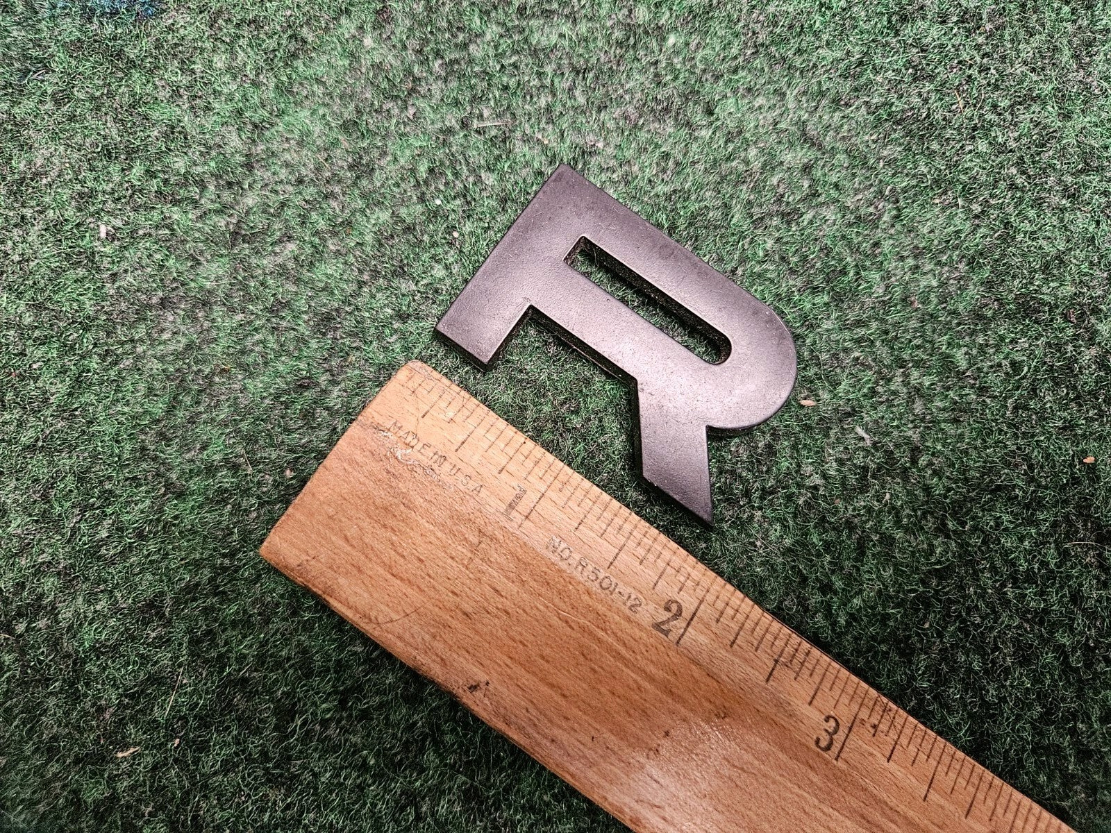 3D "R" Letter Badge Name Plate Fits Land Rover Range Rover CL4