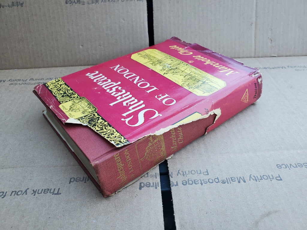 Shakespeare Of London by Marchette Chute, 1st Edition 1949