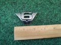 Ford Escape V6 Front Side Fender Emblem Chrome OEM YL8416C144AB 3S9