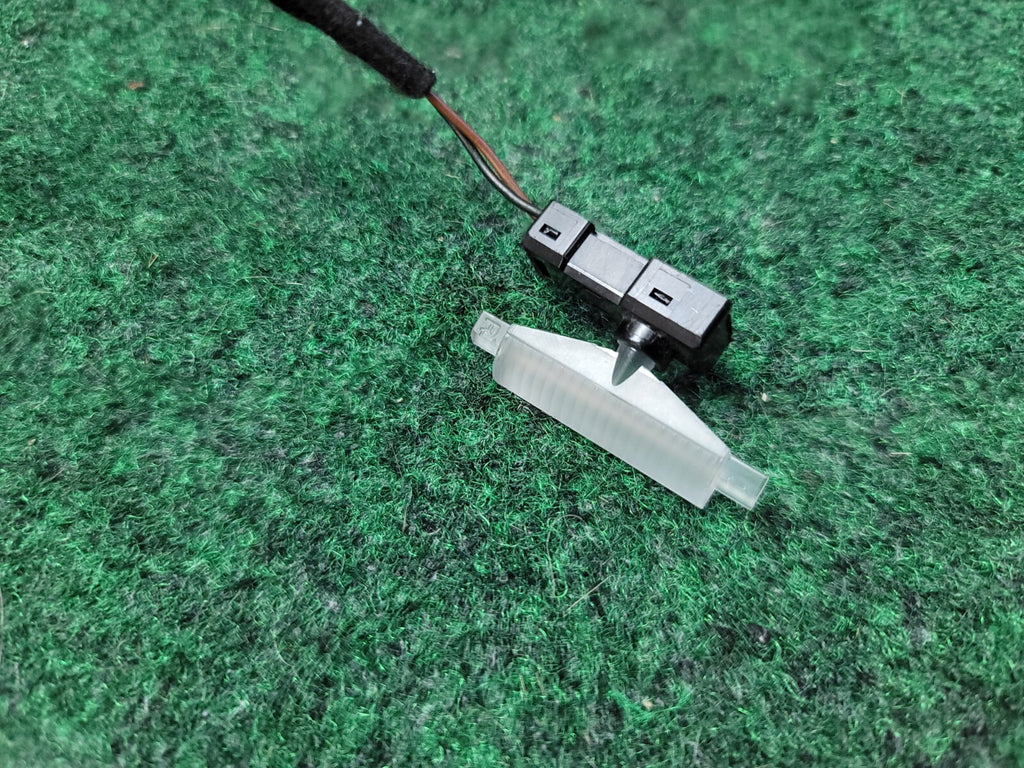 VW Audi Porsche Wiring Harness Plug Connector 2 Wire Pigtail OEM #1J0973332A 3L5
