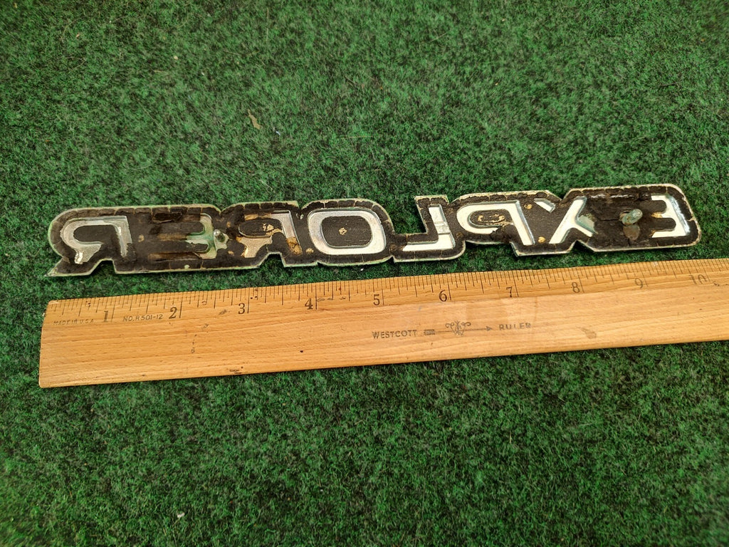 Ford OEM Explorer 10" Emblem Badge Logo Nameplate Name Plate F17B-7843156-CA 2S6