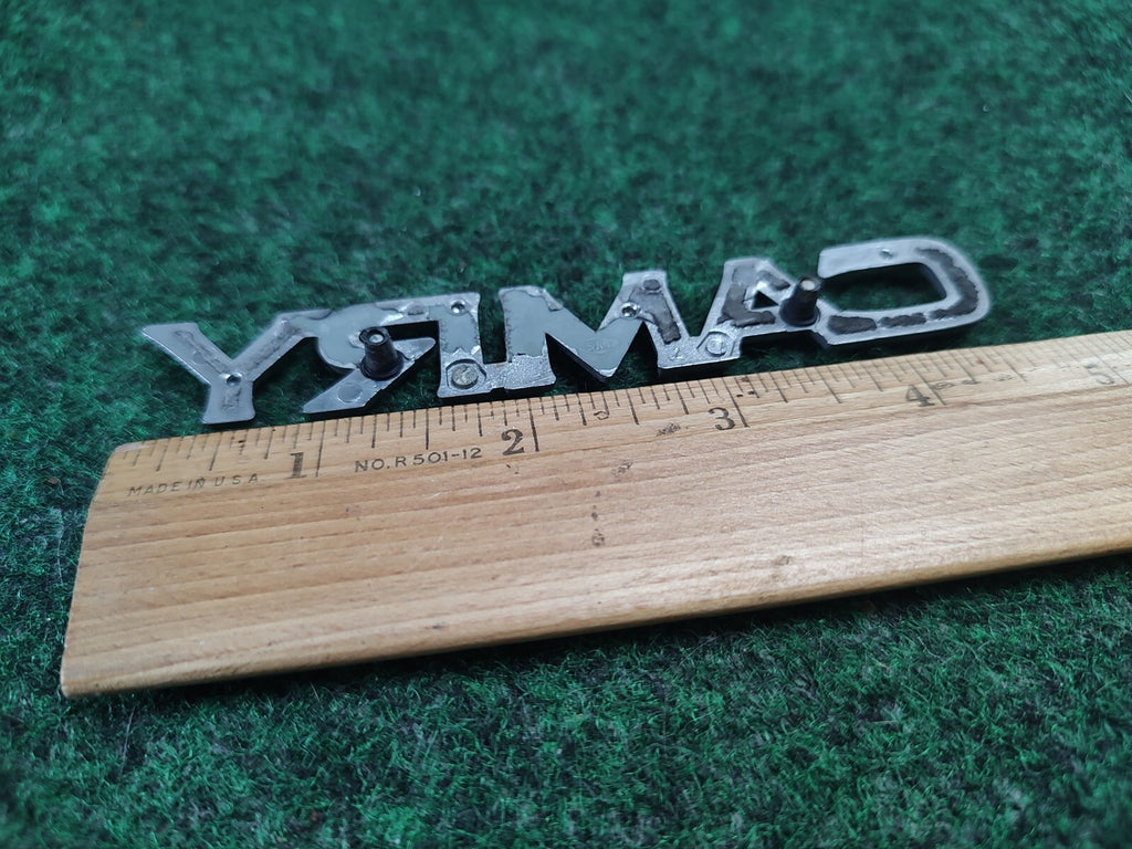 Toyota Camry Emblem Badge Name Plate Logo Chrome OEM Genuine 8L2