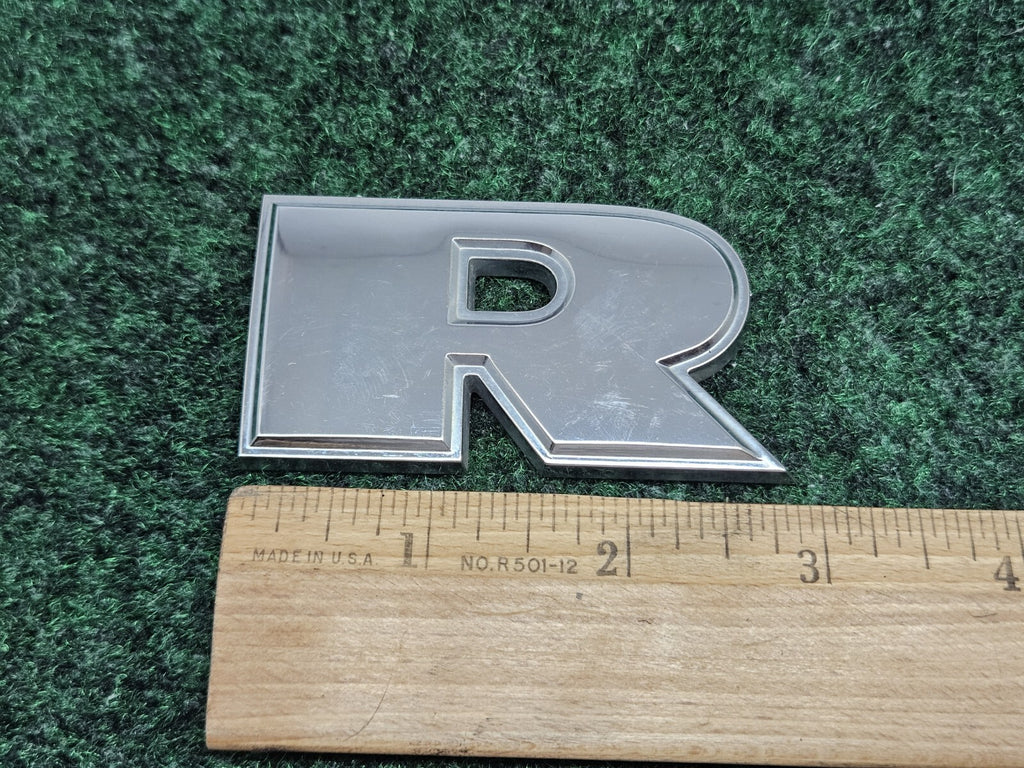 OEM "R" Chrome Dodge Individual Letter Lettering Emblem Badge Logo Nameplate 7S8