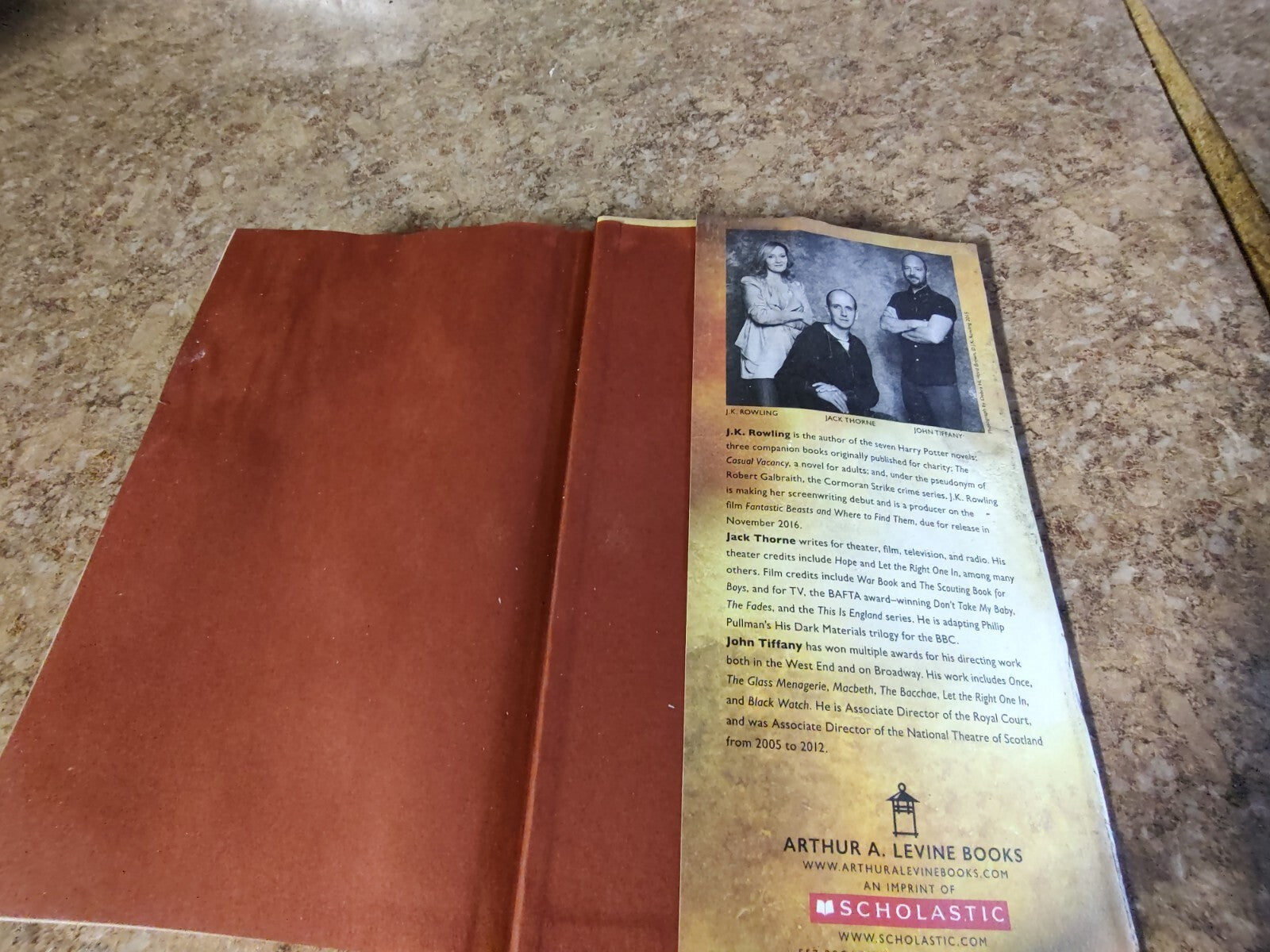 Harry Potter and the Cursed Child Hardcover B12