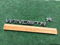 99 00 01 02 03 FORD WINDSTAR REAR CHROME EMBLEM LOGO BADGE SYMBOL USED Crack 5S2