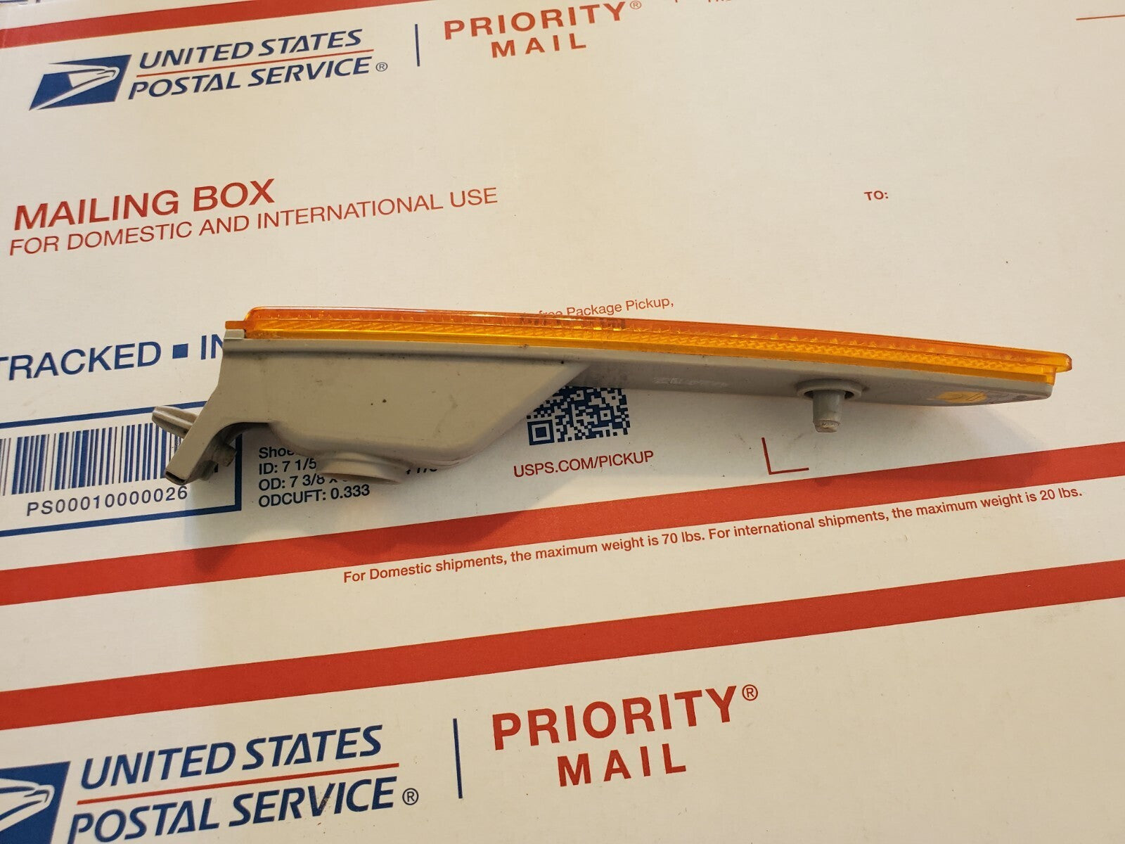 2010 2011 2012 FORD FUSION RIGHT PASSENGER SIDE MARKER PARKING LIGHT LAMP 4L1