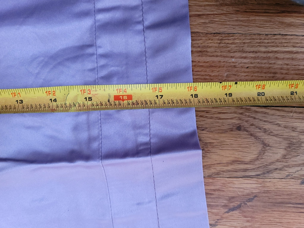 NEW Window Valance With Floral Design Plum Purple 58 INCHES BY 18 Inches 9L9