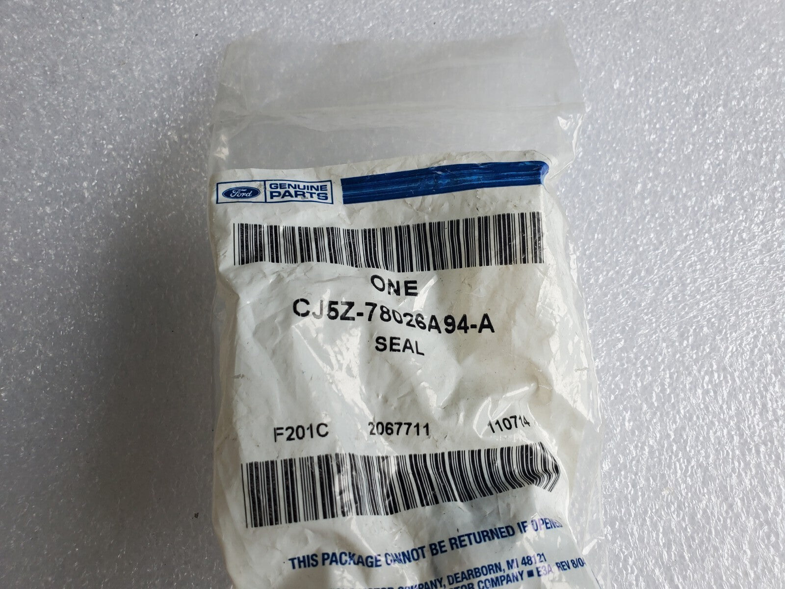 2013-2019 New OEM Genuine Ford Main Seal Insulator CJ5Z-78026A94-A 2L3
