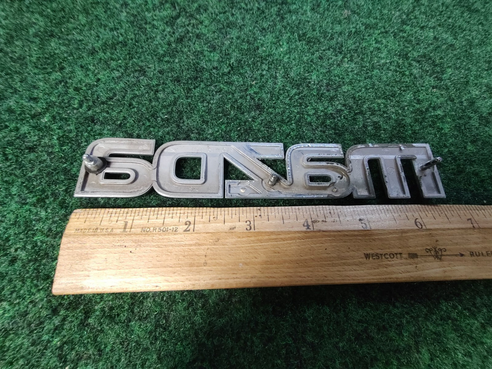 2007-2015 Mazda CX-9 Emblem Logo Letters Badge Rear Trunk Tailgate Chrome 6S1