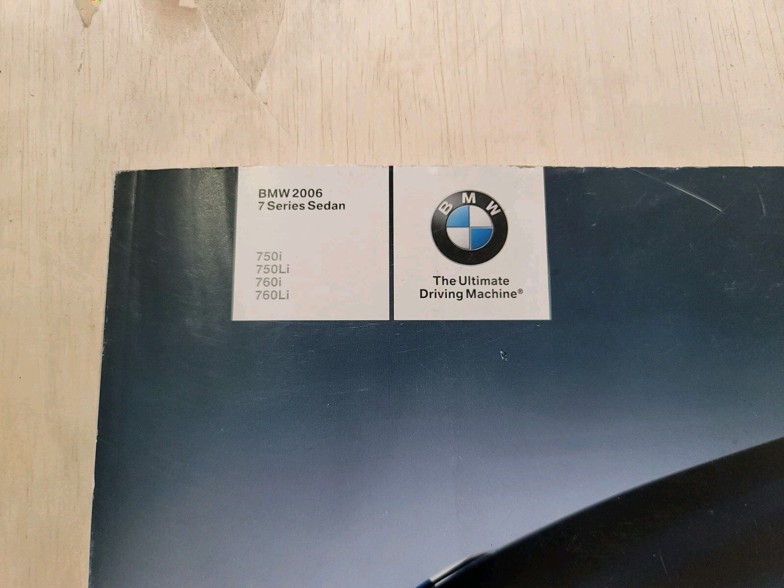 2006 BMW Sales Brochure Product Catalog 7 Series 5 Series 3 Series Z4 X5 X3 B12