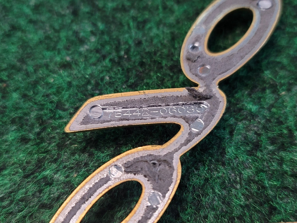 1999-2003 Toyota Solara Rear Trunk Nameplate Badge Emblem Gold 75442-06030 1M1