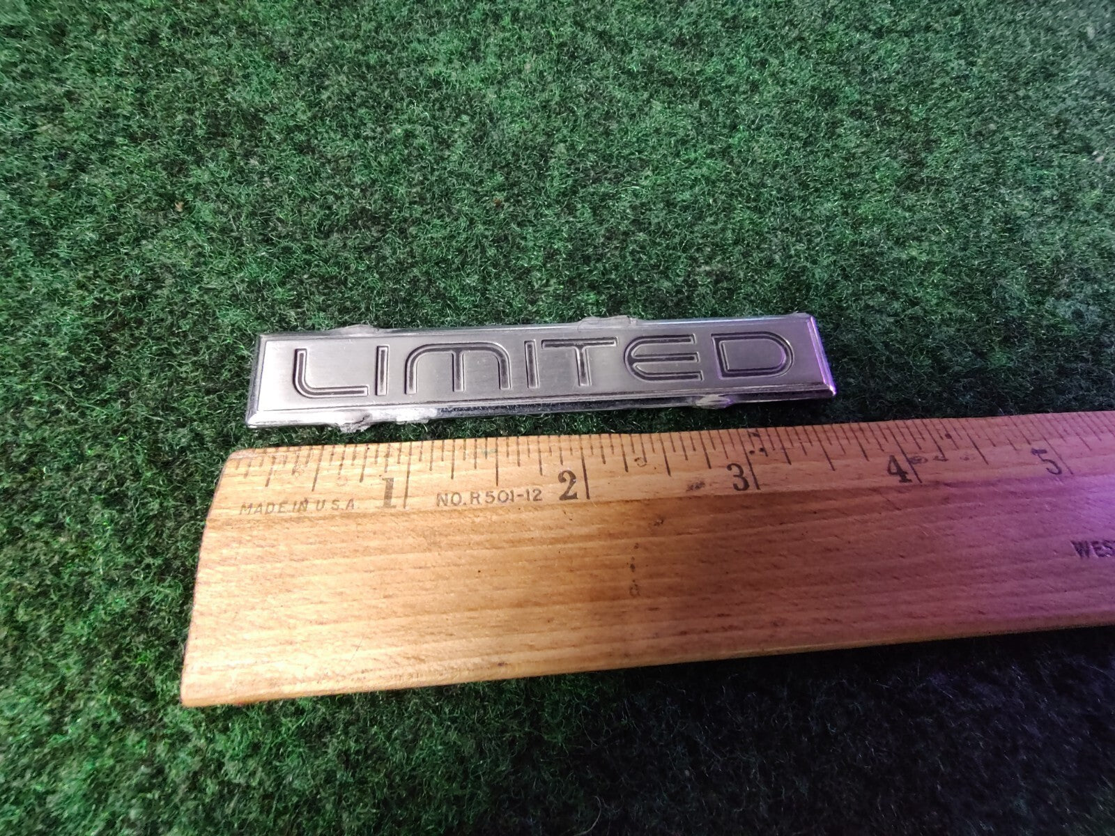 OEM Limited Chrome Metal Emblem Badge Logo Nameplate Name Plate 6S4