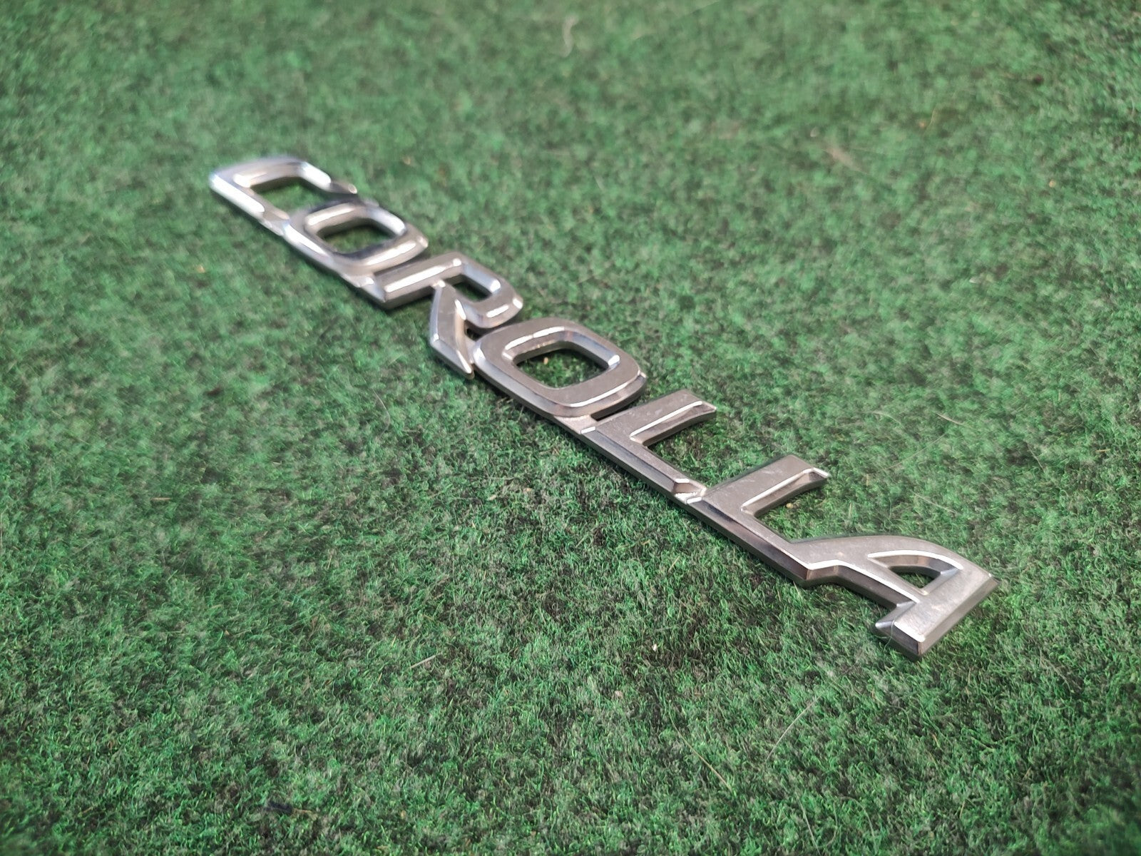 2003 2006 2007 2008 Toyota Corolla Rear Trunk Nameplate Emblem 75442-02070 1S7