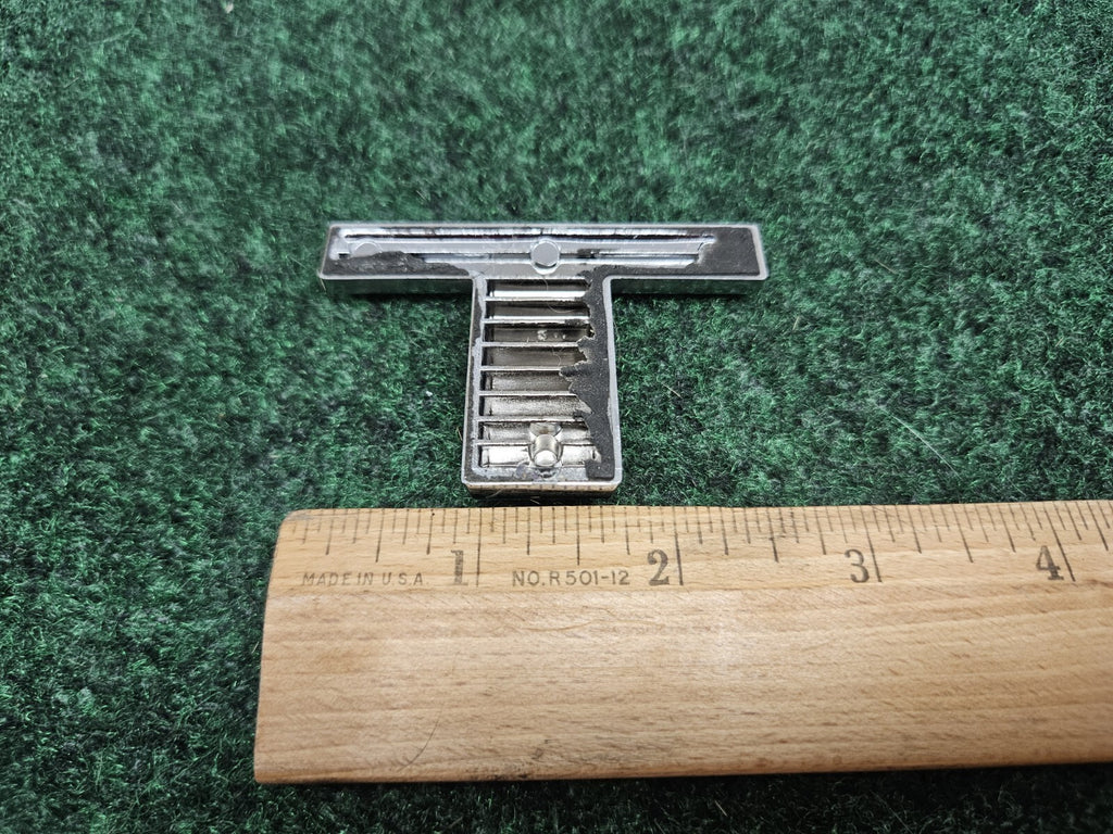 OEM "T" Chrome Individual Letter Lettering Emblem Badge Logo Nameplate T 3D 7S7