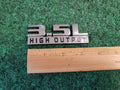 2006-2010 Dodge Charger Magnum 3.5L HIGH OUTPUT Nameplate Emblem 04806330AA 1M9