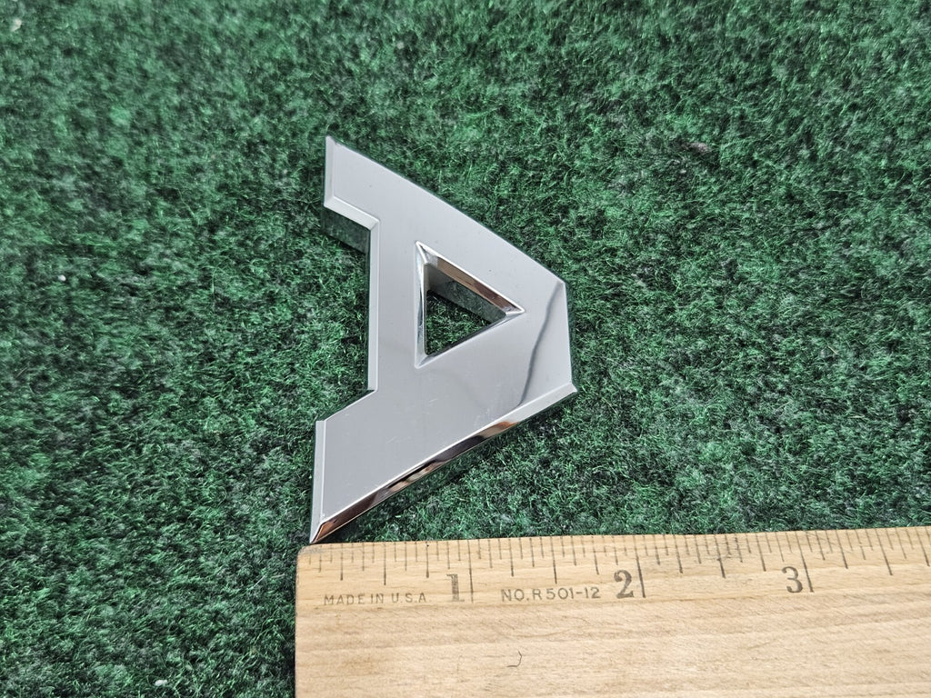 OEM "A" 3D Chrome Individual Letter Lettering Emblem Badge A Logo Nameplate 2S2