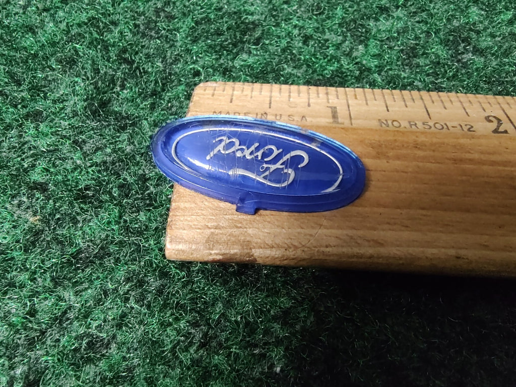 Ford OEM Blue & Chrome 1.25" Emblem Badge Name Plate Nameplate Logo 6L4