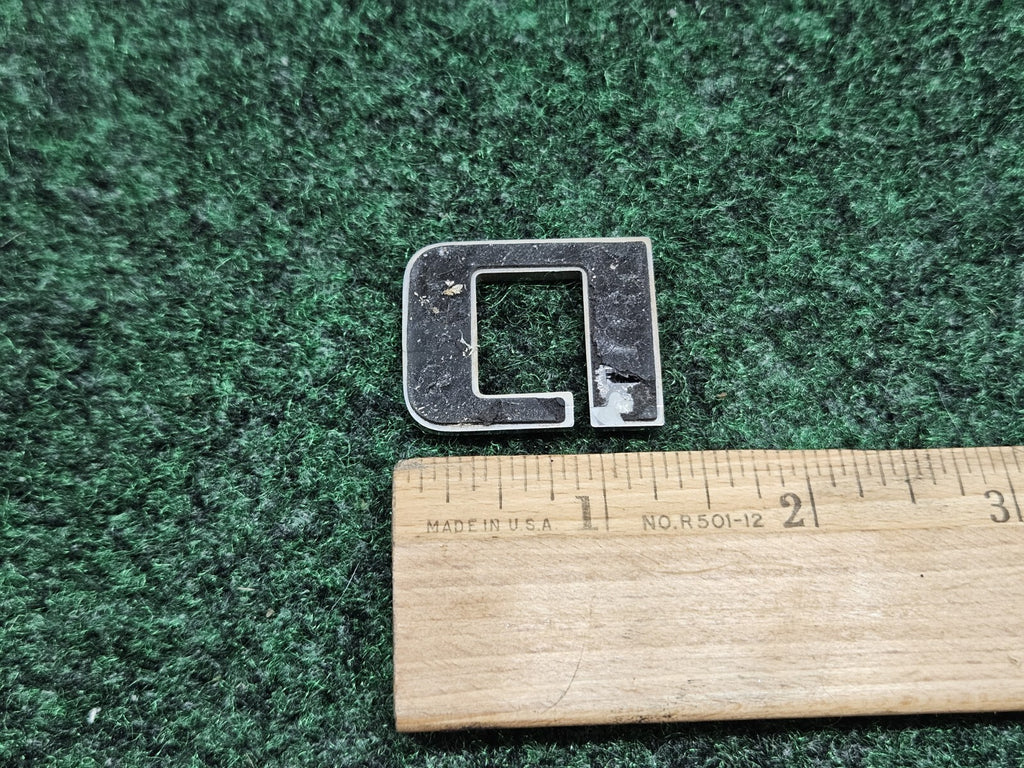 OEM "D" 3D Chrome Individual Letter Lettering Emblem Badge Logo Nameplate D 2S6