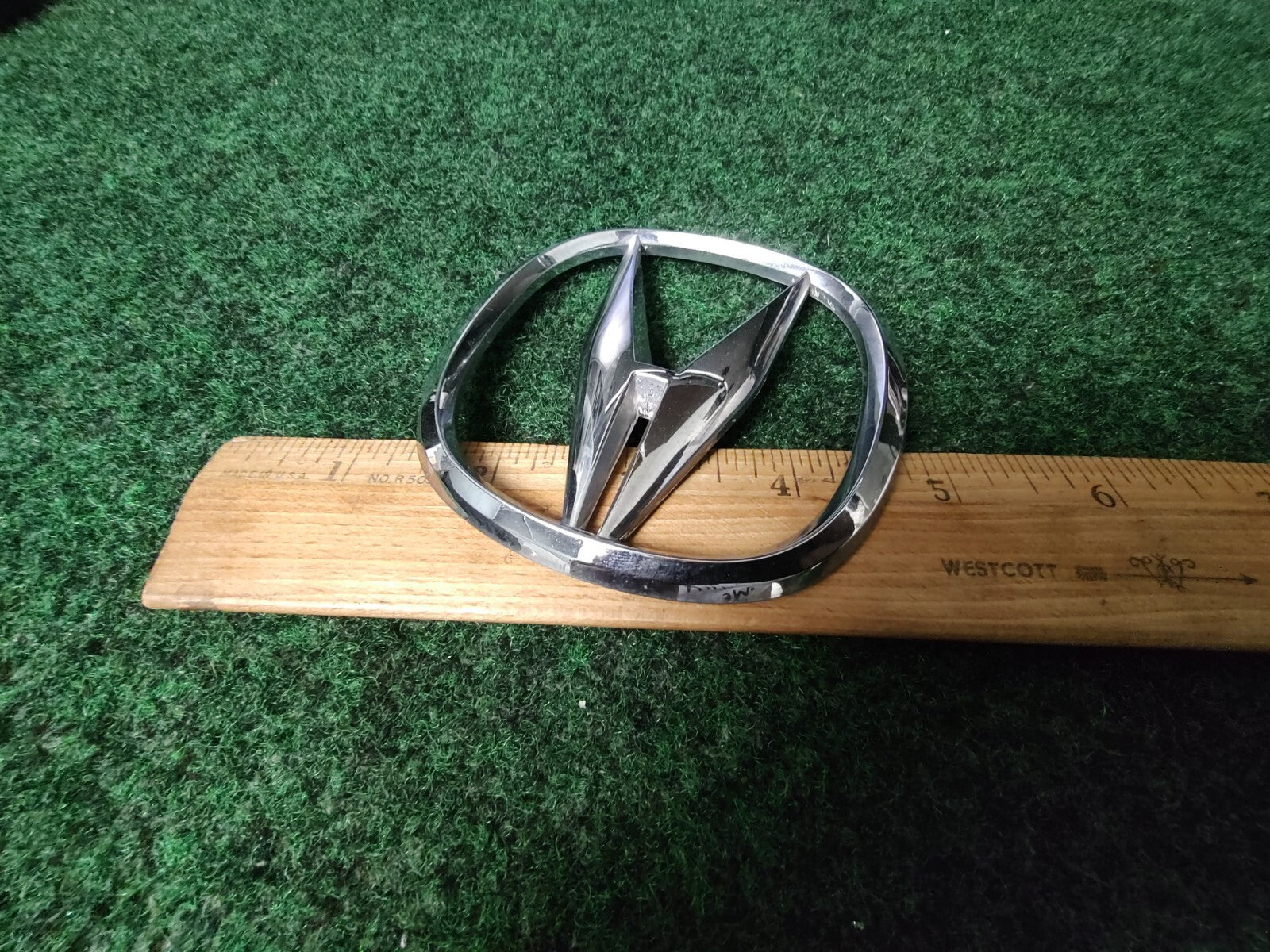 2004 - 2008 Acura TL Rear Chrome Emblem Logo Badge OEM 75700-S3VA-A010-MI 7S2