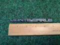 1995-1999 Chevrolet Chevy Monte Carlo Silver Dash Board Emblem Badge 4S8