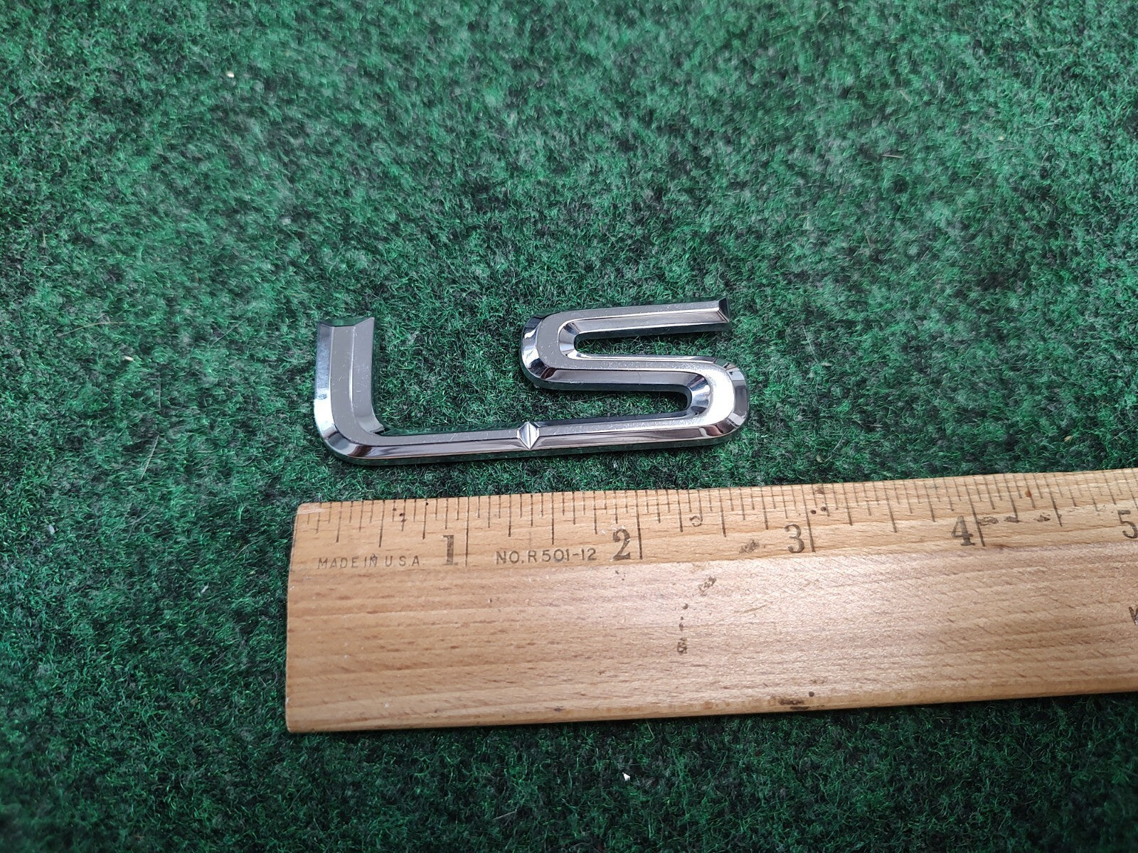 Lexus LS Rear Trunk Lid Chrome Emblem Badge Logo OEM Name Plate 2S3