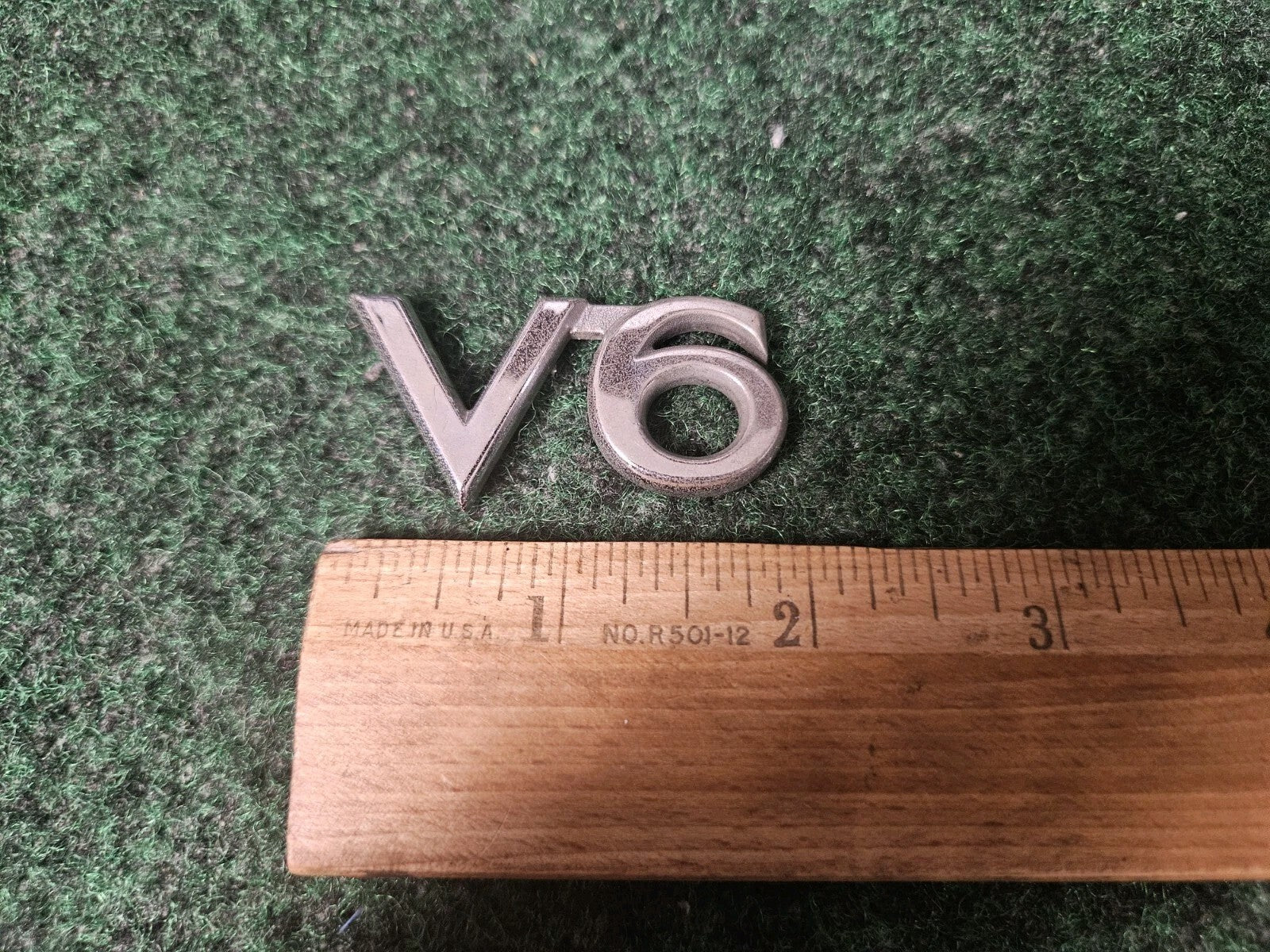 1992 - 1996 Toyota Camry V6 Emblem Logo Letters Badge Trunk Rear Chrome OEM 3L2