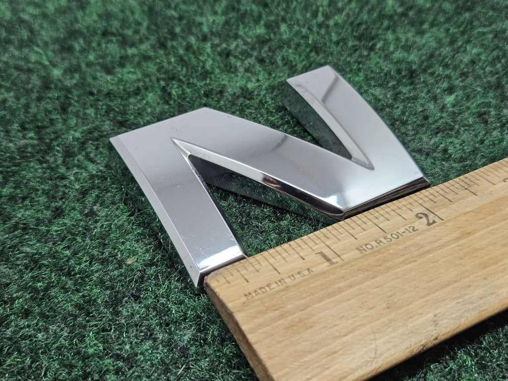 OEM "N" 3D Chrome Individual Letter Lettering Emblem Badge Logo Nameplate N 2S2