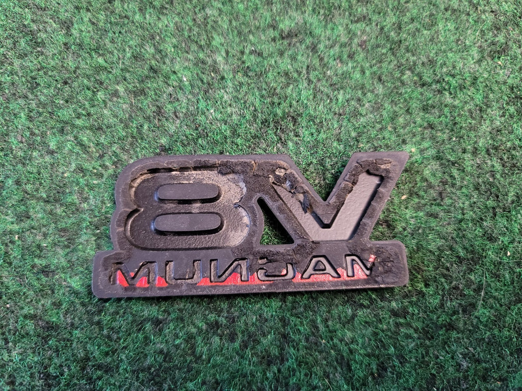 94 95 96 97 98 99 00 01 DODGE RAM V8 MAGNUM SIDE EMBLEM LOGO BADGE SIGN 7L1