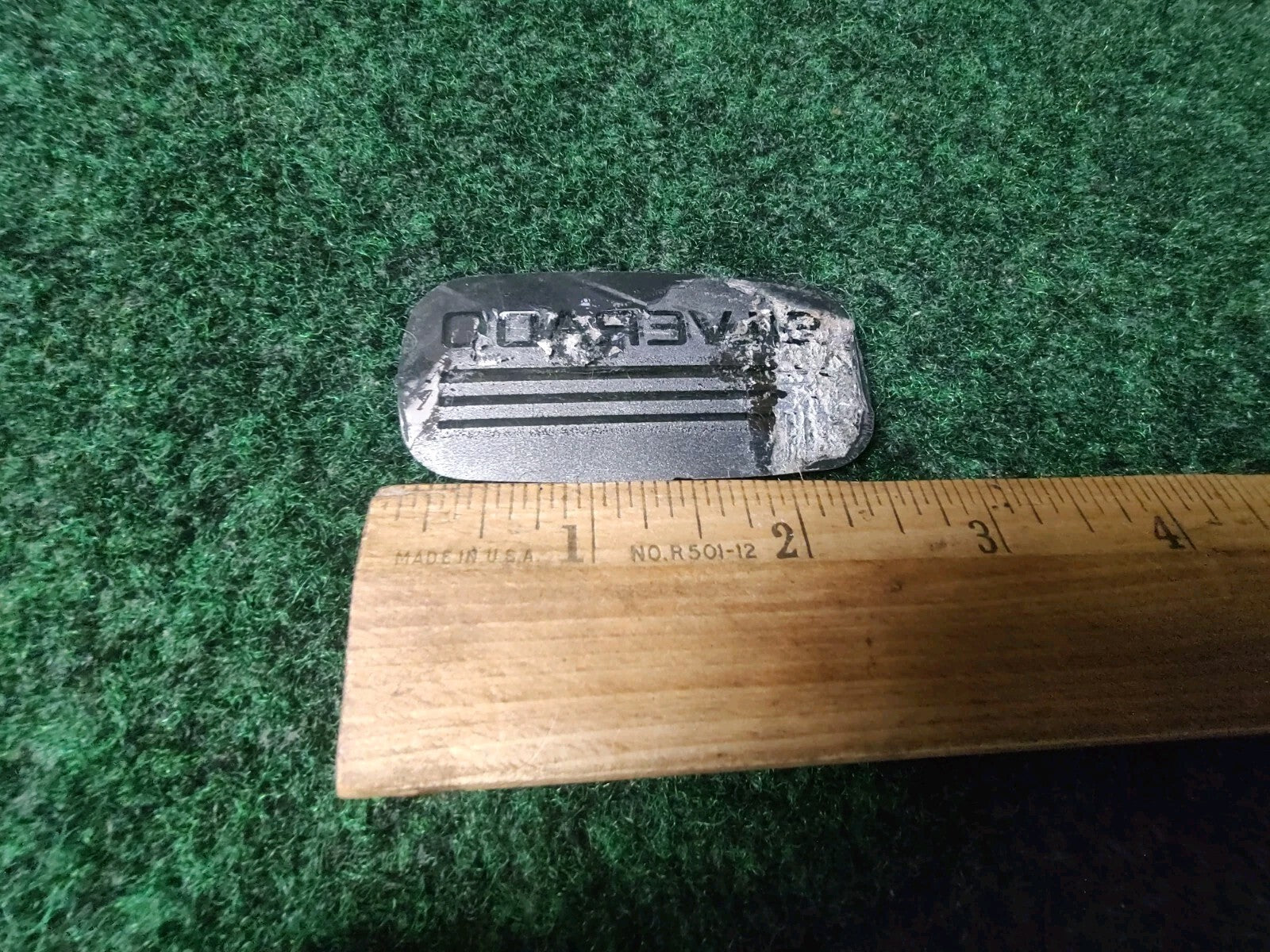1990s SILVERADO Plastic Roof Panel Emblem OEM NAME PLATE Decal 4L7