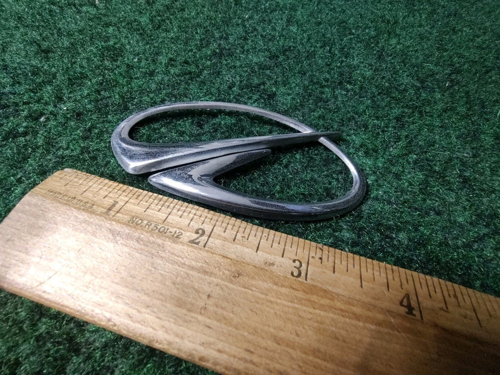 Vintage OLDSMOBILE Chrome EMBLEM SYMBOL BADGE OEM Nameplate Logo 3.5" 1S6