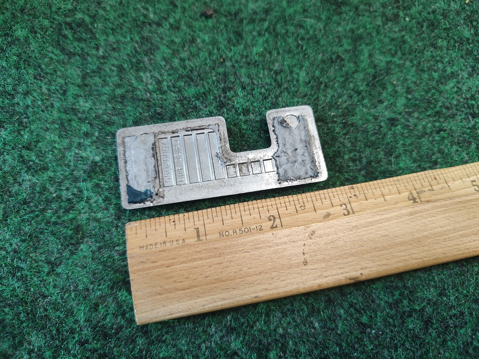 1987-1996 Dodge Dakota LE Cab Corner Emblem Name Plate Badge  55026887 3S9